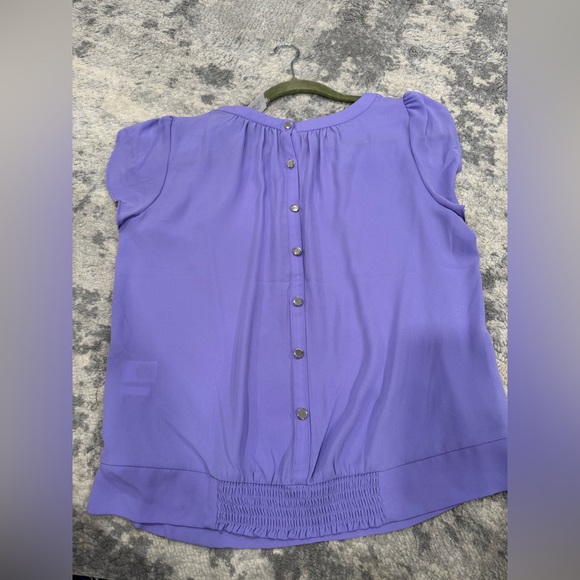 NWT - 7th Avenue - New York & Company - Purple Blouse - M - Picture 5 of 5
